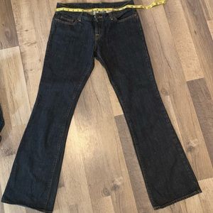 Lucky brand wide flare size 8 denim